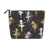 Trousse de toilette de voyage avec motif dauphin, convient pour les voyages d'affaires et un usage quotidien., Plume dansante, Taille unique