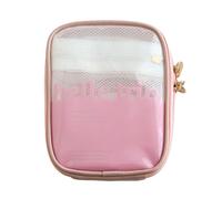 Trousse de toilette de voyage avec motifs transparents et compartiments multicouches pour un emballage et un rangement efficaces, b