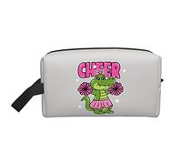 Trousse de Toilette de Voyage Blanche Cheer The Crocodile, Organiseur de Maquillage, Grande capacité, Portable, pour Femmes et Filles