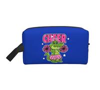Trousse de Toilette de Voyage Cheer The Crocodile, Trousse de Maquillage Bleue, Grande capacité, Portable, pour Femmes et Filles