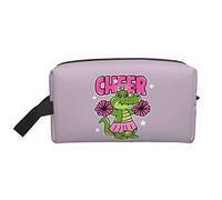 Trousse de Toilette de Voyage Cheer The Crocodile, Violet Clair, Organiseur de Maquillage, Grande capacité, Portable, pour Femmes et Filles