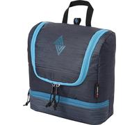 Nitro Kit de Voyage - Trousse de Toilette élégante avec Compartiment de Fond supplémentaire - Trousse de Toilette à Suspendre - avec de Nombreux Compartiments de Rangement pour Les Voyages et Le