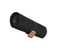 Trousse de toilette de voyage essentielle de voyage résistante à l'usure compacte organisateurs de rouleaux de salle de bain sac de rasage hygiénique pour homme, Noir/blanc, As the pic show