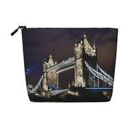 Trousse de toilette de voyage étanche avec fermeture éclair Motif Tower Bridge in London