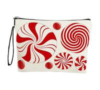 Trousse de Toilette de Voyage étanche avec Fermeture éclair spacieuse avec Sangle de Transport pour Femme, D, Refer to Description, Unisexe