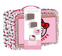 ARTESANÍA CERDÁ – Trousse toilette voyage Hello Kitty, set maquillage motif kawaii filles & femmes