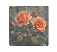 Trousse de toilette de voyage magique avec roses rétro - Organiseur de voyage pour objectif d'appareil photo - Taille 55,1 x 55,1 cm