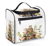 Trousse de toilette de voyage motif souris pour femmes, hommes, enfants, filles, garçons, grande trousse de maquillage à suspendre, trousse de toilette, trousse de douche, 11,2 l, couleur, Big,
