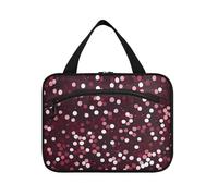 Trousse de toilette de voyage noire et rouge à suspendre pour homme avec crochet, accessoires de créateur, trousse à médicaments pour croisière, voyage, hôtel, bolso de para Mujer L