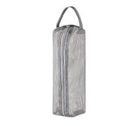 Trousse De Toilette De Voyage | Pochette Portable pour Brosse À Dents,Organisateur Respirant en Maille pour Camping Vacances Plage Salle De Sport Hôpital Aéroport