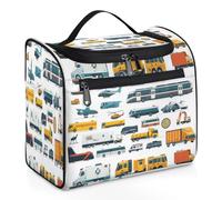 Trousse de toilette de voyage pour femmes, hommes, enfants, filles, garçons, 11,2 L, grande trousse de maquillage à suspendre, trousse de toilette, trousse de douche, couleur, Big, Organiseur de sac