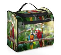 Trousse de toilette de voyage pour femmes, hommes, enfants, filles, garçons, 11,2 L, grande trousse de maquillage à suspendre, trousse de toilette, trousse de douche, couleur, Big, Organiseur de sac