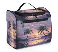 Trousse de toilette de voyage pour femmes, hommes, enfants, filles, garçons, grande trousse de maquillage à suspendre de 11,2 L, trousse de toilette, trousse de douche, couleur, Big, Organiseur de sac