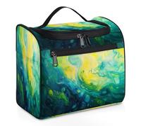 Trousse de toilette de voyage pour femmes, hommes, enfants, filles, garçons, grande trousse de maquillage à suspendre de 11,2 L, trousse de toilette, trousse de douche, couleur, Big, Organiseur de sac