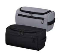 Trousse de toilette de voyage - Sac étanche à suspendre avec sangle organisateur avec plusieurs compartiments, toilettage portable et rangement cosmétique pour voyages d'affaires, fitness et vacances