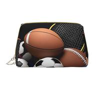 Trousse de toilette de voyage sur le thème du tracteur - Portable et étanche - Pour femmes et hommes - Accessoires de voyage - Trousse de toilette pour les vacances, Thème sportif, Taille unique,