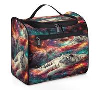 Trousse de toilette de voyage Tigers Galaxy pour femmes, hommes, enfants, filles, garçons, grande trousse de maquillage à suspendre de 11,2 L, trousse de toilette, trousse de douche, couleur, Big,