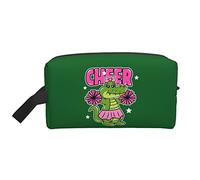 Trousse de Toilette de Voyage Verte Cheer The Crocodile, Organiseur de Maquillage, Grande capacité, Portable, pour Femmes et Filles