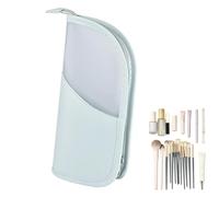 Trousse de Toilette Debout,Pochette suspendable imperméable Grande capacité | Sac Maquillage Autoportant en PU | pour Brosse À Dents Dentifrice Nettoyant Visage Lotion Hôtel Dortoir Voyages