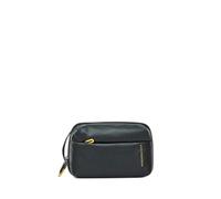 Trousse de toilette double compartiment Mandarina Duck Eco Coated Noir 15x23x10 cm