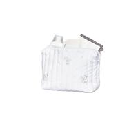 Trousse de toilette en coton Bio blanc