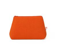 Trousse de toilette en coton bio fraise