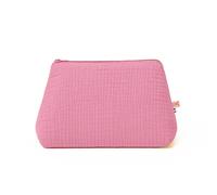 Trousse De Toilette En Coton Bio Rose TU