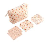 Trousse de toilette en coton - esmee blanc TU
