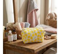 Trousse De Toilette En Coton Imprimé - Pop Jaune TU