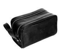 Trousse de Toilette en Cuir Italien Chic Dopp Kit Trousse de Maquillage - Time Resistance