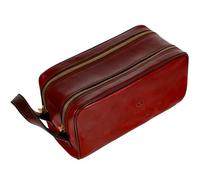 Trousse de Toilette en Cuir Italien Chic Dopp Kit Trousse de Maquillage - Time Resistance
