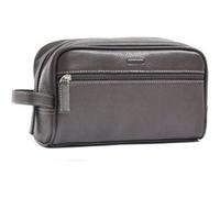 Trousse de toilette en cuir KATANA M - marron foncé 6327 Noir G