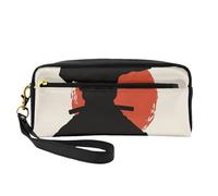 Trousse de toilette en cuir synthétique avec impression artistique Merry Christmas pour les essentiels de voyage, la salle de bain, les cosmétiques, Imprimé Karaté Hommes, One Size, Organiseur de sac