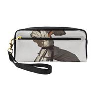 Trousse de toilette en cuir synthétique avec impression artistique Merry Christmas pour les essentiels de voyage, la salle de bain, les cosmétiques, Karaté pour homme, One Size, Organiseur de sac