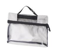 Trousse de toilette en maille transparente | Organiseur de cosmétiques de voyage étanche avec fermeture éclair | Ensemble transparent respectueux de la TSA pour homme et femme, Gris