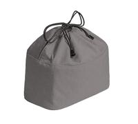 Trousse De Toilette en Nylon, Sac Rangement Portable, Maquillage for La Maison, Conception À Cordon Serrage, Compartiments Visibles(Color1,13x24x25cm)