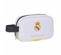 Safta Sac d'école Real Madrid Equizzature 25/26 – Blanc M – 22×8×13,5 cm, confortable et résistant