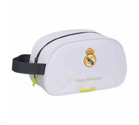 Safta Trousse de toilette Real Madrid Equiicion 25/26 enfants M poignée adaptable chariot blanc