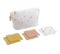 Sauthon Trousse de toilette Sunlight avec 6 éponges