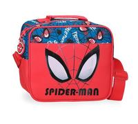 Trousse de toilette et trousse à crayons Disney Marvel, Spiderman Authentic, en polyester, bandoulière réglable. Par Joumma Bags.