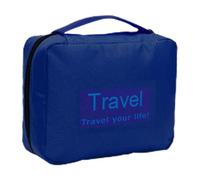 Trousse De Toilette Étanche | 8,46 Pouces Sac Cosmétique Voyage Pliable | Organisateur Grande Capacité avec Crochet - pour Gym Business Vacances Salle De Bain Valise Hommes Femmes