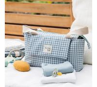 Trousse de toilette I love vichy vert