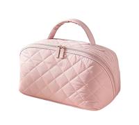 Trousse De Toilette - Imperméable Portable Grande Capacité - Trouss de Maquillage et Toilette pour Femmes,pour Vacances Salle de Bain Coiffeuse Pinceau Rouge à Lèvres de Teint