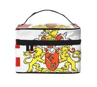 Trousse de toilette imprimée avec drapeau du Sénat de Brême. Trousse de toilette imprimée pour femme
