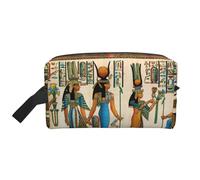 Trousse de toilette imprimée Women in Ancient Egypt pour femmes, trousse de toilette de voyage, grande capacité pour hommes, blanc, Taille unique