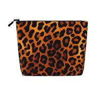 Trousse de toilette mathématiques et physique pour femme, trousse de maquillage de voyage, organiseur quotidien avec fermeture éclair, Motif léopard, Taille unique