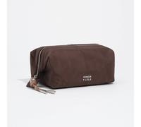 Trousse de toilette moyenne en nylon moka UN