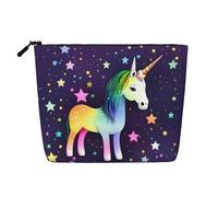 Trousse de Toilette One-Horse Star monocouche en Imitation Chanvre, Portable, adaptée à la Vie Quotidienne, aux Voyages et aux Sorties.