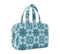 Trousse de toilette pliable à suspendre avec plusieurs sections, grande capacité, sac de transport de cosmétiques de voyage pour homme et femme, crochet pliable, planificateur de salle de bain, Hu