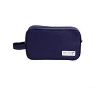 Trousse de toilette portable résistante à l'eau avec plusieurs compartiments pour le maquillage et les articles de toilette, design léger pour un emballage et un transport faciles, Voir image, Is